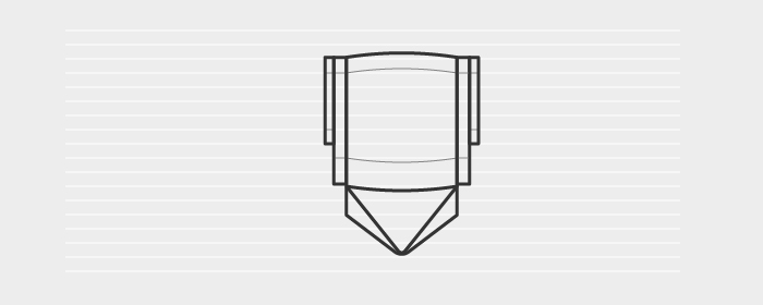 RODIM Nylon paint strainer dispenser