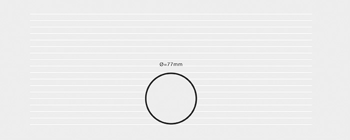 Premium soft disc 77mm illustration