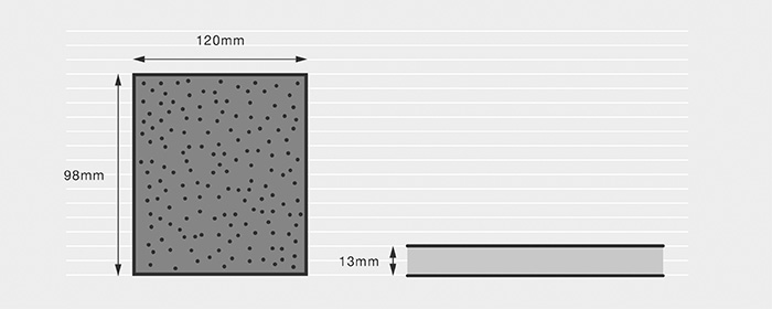 sanding sponde illustration