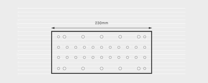 Premium Multi-Hole ½ Sheet
