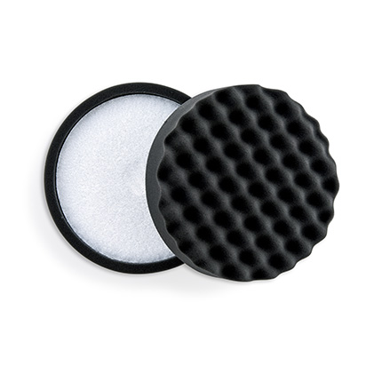 Black Waffle Polishing Pad 200mm 2