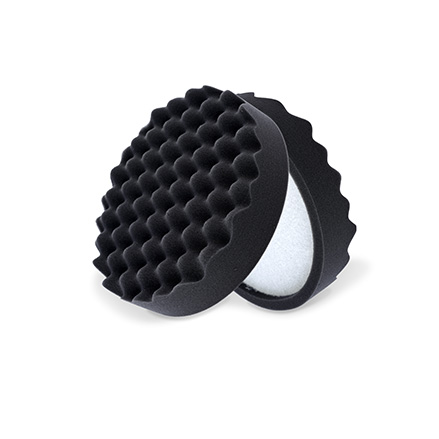 Black Waffle Polishing Pad 200mm