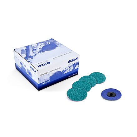 Green Quick Fit Abrasive Disc 3