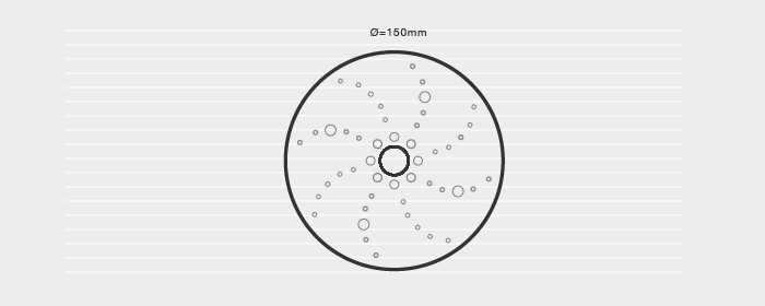 Standard sanding disc